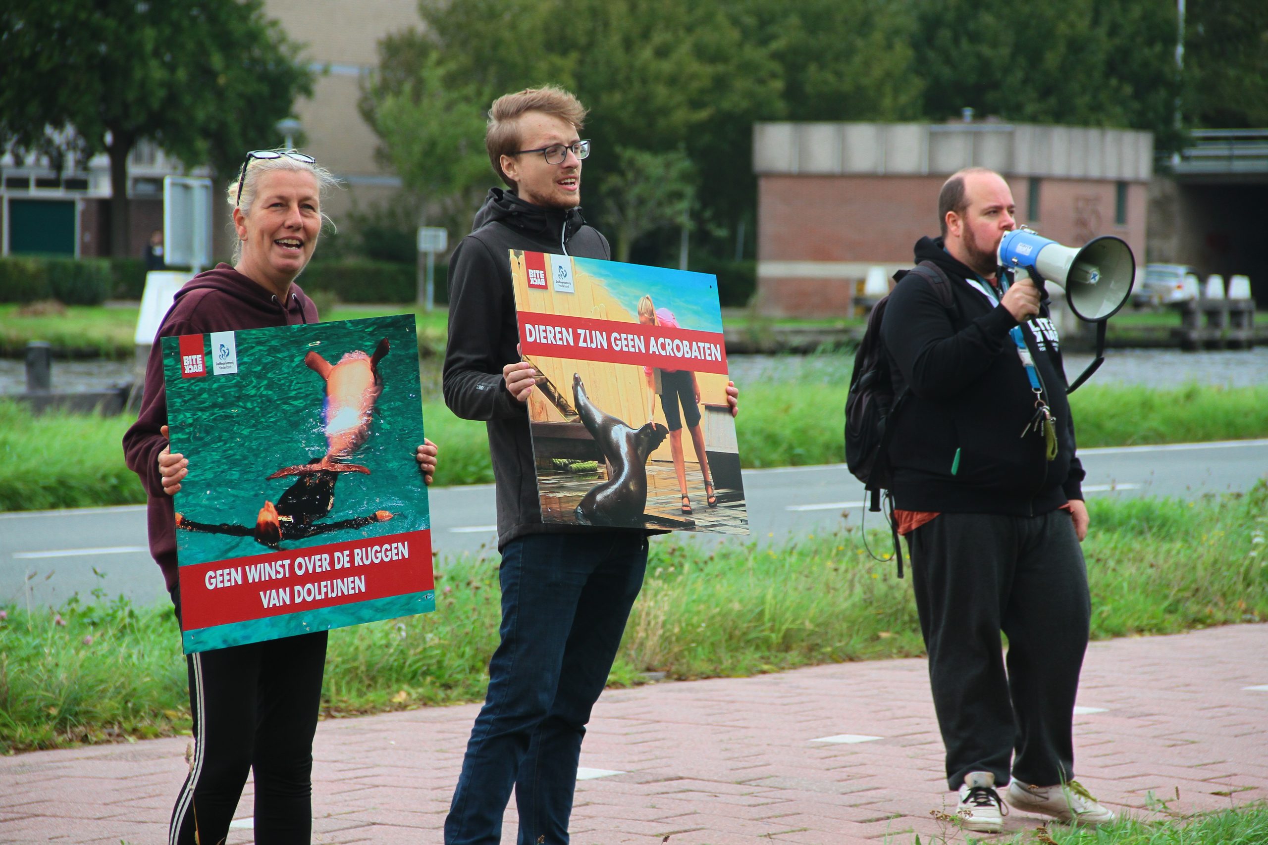 Protest bij Tripper